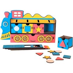 Деревянный Сортер Паровозик РИ-007 Папа сделал