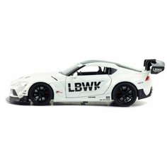 Машинка металлическая 21 см 1:22 Toyota Supra Liberty Walk