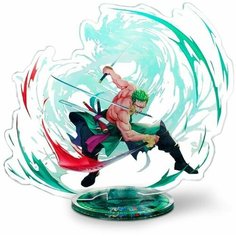 Акриловая фигурка Ророноа Зоро 16см "Ван Пис" / "One Piece" / Аниме