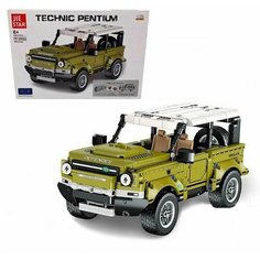 Радиоуправляемый конструктор JIE STAR Technic Pentium LAND ROVER DEFENDER, 580 деталей FF10022