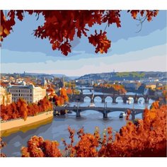 Картина по номерам Осень в Чехии 40х50 см Hobby Home