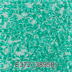 Бисер Чехия GAMMA круглый 5 10/0 2.3 мм 10 х 5 г 1-й сорт E372 зеленый ( 38958 )
