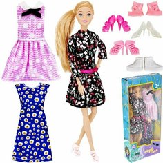 Кукла Miss Kapriz YSSH187B1 Мода&Стиль с платьями в кор. Нет бренда