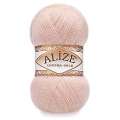 Пряжа Alize Angora Gold пудра (404), 5 шт