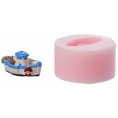 Молд для рукоделия 992 кораблик для ватной игрушки Hobby Page