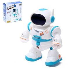 --- Робот "Глазастик", световые и звуковые эффекты, работает от батареек, микс