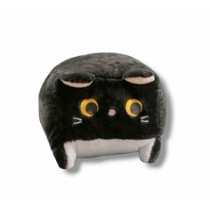Мягкая игрушка Кубик-Кот из м/ф 20 см черный китай
