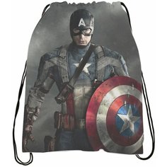 Мешок для обуви Капитан Америка - Captain America № 11 Bugrikshop