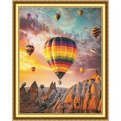 Алмазная мозаика на подрамнике 40*50 "Полет в Каппадокии" Нет бренда