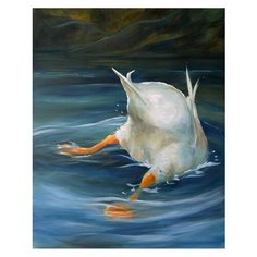 Картина по номерам Утиный хвост 40х50 см АртТойс