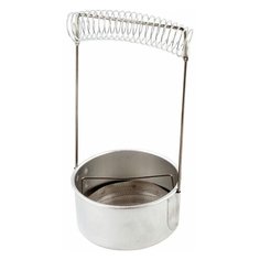 Кистемойка алюминиевая диаметр 10 5 см высота 18 см, 2 шт Невская палитра