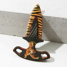 Сувенирное оружие нож-тычковый Тигр, длина 14 см Нет бренда