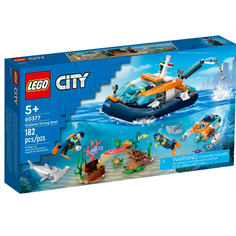 Конструктор LEGO City 60377 Корабль подводных исследований