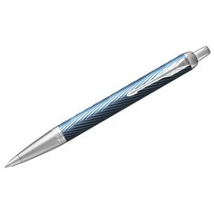 Ручка шариковая Parker Im Premium Blue Grey CT, син, подар/уп 2143645