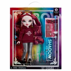 Рейнбоу Хай Кукла Shadow Скарлет Роуз 28 см бордо с аксессуарами RAINBOW HIGH