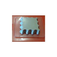 Квадрат волнушка 159- форма для мыла пластик MY Formula