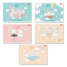 Альбом для рисования SVETOCH Хвостики на скобе 12 листов