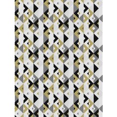 Отрезная ткань для мебели Ambesonne "Абстрактный геометрический треугольник" метражом для рукоделия и шитья, оксфорд, 155 см