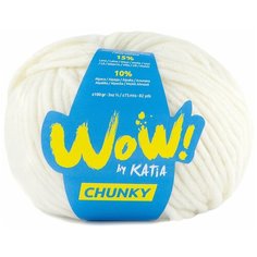 Пряжа для вязания Katia Wow-Chunky, 75% акрил, 15% шерсть, 10% альпака
