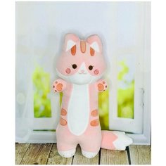 Мягкая игрушка-подушка Кот, Антистресс, 40см Plush Toys