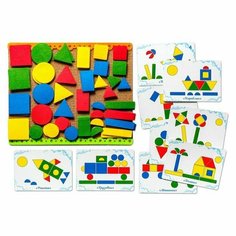 Коврик с геометрической мозаикой «Окружающий мир» (комплект из 2 шт) Smile Decor