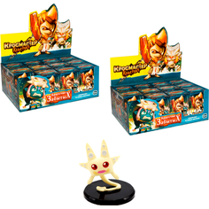 Миниатюры для настольной игры Фабрика Игр "Кросмастер Арена" - Два дисплея блайндбоксов "Братство Забытых" и фигурка Гобгоб белый