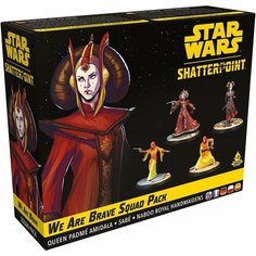Миниатюры для настольной игры Star Wars: Shatterpoint - We Are Brave Squad Pack, на английском Asmodee