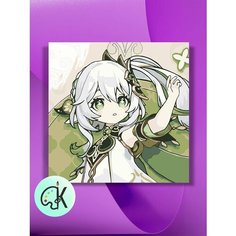 Картина по номерам на холсте Genshin impact - Нахида, 40 х 40 см КУЛЬТУРА ЦВЕТА