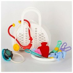 Игровой набор «Доктор №3», 16 предметов, в сумке СТРОМ