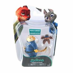 Зверополис Zootopia Clawhauser и Bat Eyewitness Маленькие фигурки