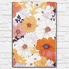 Картина по номерам на холсте природа цветы (красота, осень, сезон, весна) - 12613 В 60x40 Бруталити