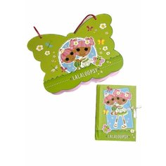 Подарочный блокнот с замочком для девочек Lalaoopsy, А6 Lalaloopsy