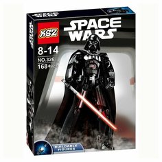 Сборная фигурка конструктор KSZ Space Wars: Дарт Вейдер (аналог 75534), 168 дет.