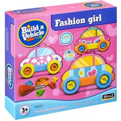 Конструктор "Машина" с отверткой, в коробке Kosmos