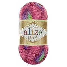 Пряжа "Diva Batik" 100% микрофибра 350м/100гр (3241) Alize