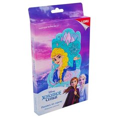 Набор для творчества LORI Роспись по дереву Игрушка-сувенир Disney Эльза Фнд-013