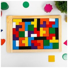 Головоломка«Зигзаг» прямоугольная, 40 деталей, толщина деталей — 0,6 см Лесная мастерская