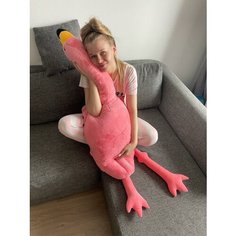 Фламинго обниминго игрушка мягкая 110 см Toys Shop