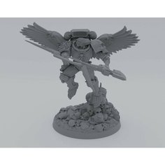 Игровая фигурка Astorath the Grim 60мм Warhammer 40K (Blood Angels 40K) (Warhammer, Вархаммер). Нет бренда