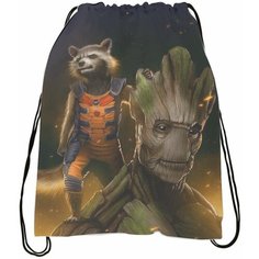 Мешок для обуви Стражи Галактики - Guardians of the Galaxy № 13 Bugrikshop