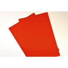 Фетр жёсткий 20х30см, цвет 628 ярко-оранжевый, толщина 1мм, 1021-099, 1 лист Ideal