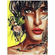 Картина по номерам Красотка 40х50 см АртТойс