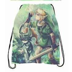 Сумка-мешок для обуви The Legend of Zelda, Легенда о Зельде №7 Migom