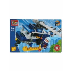 Конструктор "Полицейский вертолет" 3155-KK ГОРОД МАСТЕРОВ