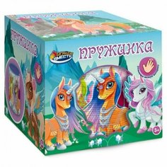 Игра пружинка «Единороги», 8 × 7 × 8 см (комплект из 6 шт) Играем вместе
