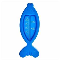 Термометр для воды Рыбка ТБВ-1л голубая Delta