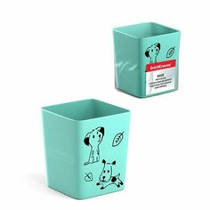 Подставка-стакан для пишущих пренадлежностей Base, Little Dogs, мятный с рисунком Нет бренда