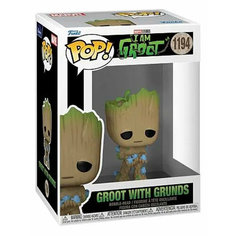 Фигурка POP! Грут Стражи галактики Марвел Groot Marvel Guardians of the Galaxy №1194 головотряс, 8 см Funko