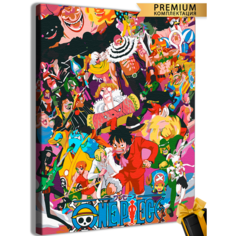 Картины по номерам Ван Пис Аниме 40x50