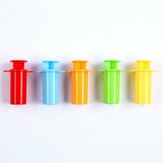 Пресс для лепки, набор 5 шт, цвет микс Мастер